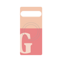 プレミアムパネル with SnapMag［ オリジナル - initial two tone - G pink ］