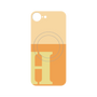 プレミアムパネル with SnapMag［ オリジナル - initial two tone - H orange ］