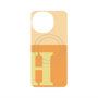 プレミアムパネル with SnapMag［ オリジナル - initial two tone - H orange ］