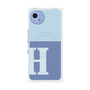プレミアムパネル with SnapMag［ オリジナル - initial two tone - H blue ］