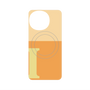 プレミアムパネル with SnapMag［ オリジナル - initial two tone - I orange ］