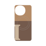 プレミアムパネル with SnapMag［ オリジナル - initial two tone - I brown ］