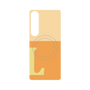 プレミアムパネル with SnapMag［ オリジナル - initial two tone - L orange ］