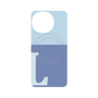 プレミアムパネル with SnapMag［ オリジナル - initial two tone - L blue ］