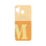 プレミアムパネル with SnapMag［ オリジナル - initial two tone - M orange ］