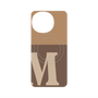 プレミアムパネル with SnapMag［ オリジナル - initial two tone - M brown ］