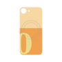 プレミアムパネル with SnapMag［ オリジナル - initial two tone - O orange ］