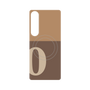 プレミアムパネル with SnapMag［ オリジナル - initial two tone - O brown ］