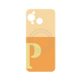 プレミアムパネル with SnapMag［ オリジナル - initial two tone - P orange ］