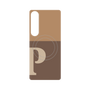 プレミアムパネル with SnapMag［ オリジナル - initial two tone - P brown ］