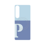 プレミアムパネル with SnapMag［ オリジナル - initial two tone - P blue ］