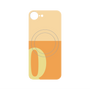 プレミアムパネル with SnapMag［ オリジナル - initial two tone - Q orange ］