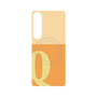 プレミアムパネル with SnapMag［ オリジナル - initial two tone - Q orange ］