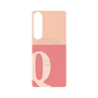 プレミアムパネル with SnapMag［ オリジナル - initial two tone - Q pink ］