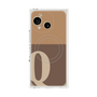 プレミアムパネル with SnapMag［ オリジナル - initial two tone - Q brown ］