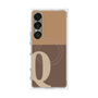 プレミアムパネル with SnapMag［ オリジナル - initial two tone - Q brown ］