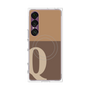プレミアムパネル with SnapMag［ オリジナル - initial two tone - Q brown ］