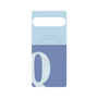 プレミアムパネル with SnapMag［ オリジナル - initial two tone - Q blue ］