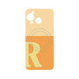 プレミアムパネル with SnapMag［ オリジナル - initial two tone - R orange ］