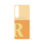 プレミアムパネル with SnapMag［ オリジナル - initial two tone - R orange ］