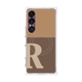 プレミアムパネル with SnapMag［ オリジナル - initial two tone - R brown ］