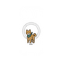 プレミアムパネル with SnapMag［ オリジナル - CASEPLAYイヌ - shiba ］