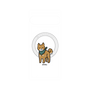 プレミアムパネル with SnapMag［ オリジナル - CASEPLAYイヌ - shiba ］