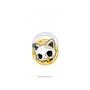 プレミアムパネル with SnapMag［ ナンジャタウンキャラクターズ - ナジャヴ - バッジ ］