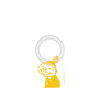 プレミアムパネル with SnapMag［ MOOMIN - Little My - Happy face ］