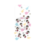 プレミアムパネル with SnapMag［ ちびまる子ちゃん - 総柄B ］