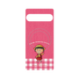 プレミアムパネル with SnapMag［ ちびまる子ちゃん - ピンクチェック ］