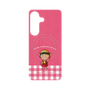 プレミアムパネル with SnapMag［ ちびまる子ちゃん - ピンクチェック ］