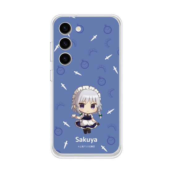 Galaxy 着せ替えクリアプレート［ 東方プロジェクト - SDキャラ - 十六夜咲夜 ］
