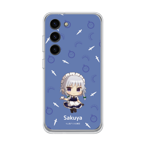 Galaxy 着せ替えクリアプレート［ 東方プロジェクト - SDキャラ - 十六夜咲夜 ］