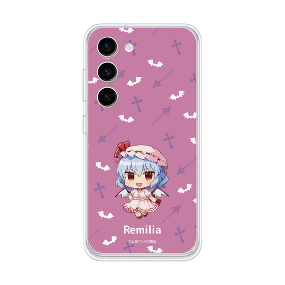 Galaxy 着せ替えクリアプレート［ 東方プロジェクト - SDキャラ - レミリア・スカーレット ］