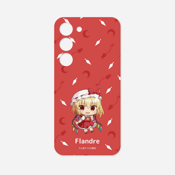 Galaxy 着せ替えクリアプレート［ 東方プロジェクト - SDキャラ - フランドール・スカーレット ］