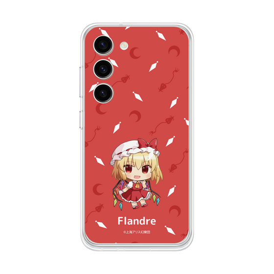 Galaxy 着せ替えクリアプレート［ 東方プロジェクト - SDキャラ - フランドール・スカーレット ］