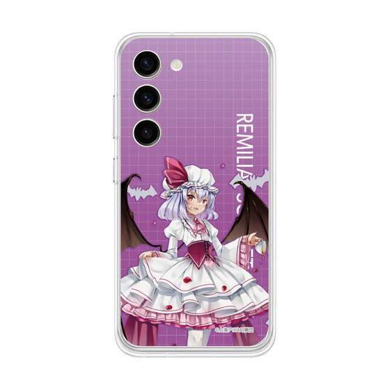 Galaxy 着せ替えクリアプレート［ 東方プロジェクト - レミリア・スカーレット ］