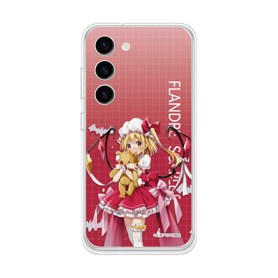 Galaxy 着せ替えクリアプレート［ 東方プロジェクト - フランドール・スカーレット ］