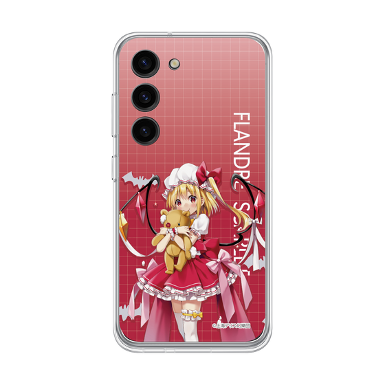Galaxy 着せ替えクリアプレート［ 東方プロジェクト - フランドール・スカーレット ］