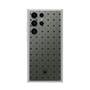 Galaxy 着せ替えクリアプレート［ CASEPLAY Crown dots Black - ケースプレイ・クラウン・ドッツ ブラック ］