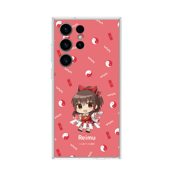 Galaxy 着せ替えクリアプレート［ 東方プロジェクト - SDキャラ - 博麗霊夢 ］