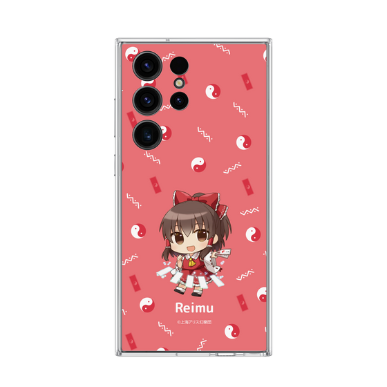 Galaxy 着せ替えクリアプレート［ 東方プロジェクト - SDキャラ - 博麗霊夢 ］