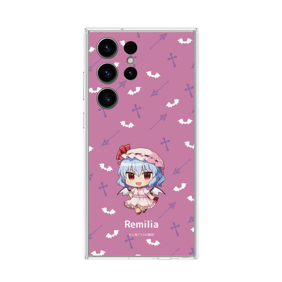 Galaxy 着せ替えクリアプレート［ 東方プロジェクト - SDキャラ - レミリア・スカーレット ］