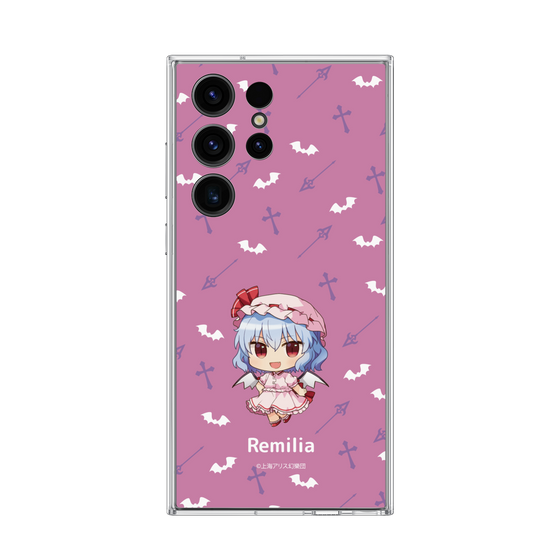 Galaxy 着せ替えクリアプレート［ 東方プロジェクト - SDキャラ - レミリア・スカーレット ］