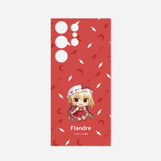 Galaxy 着せ替えクリアプレート［ 東方プロジェクト - SDキャラ - フランドール・スカーレット ］