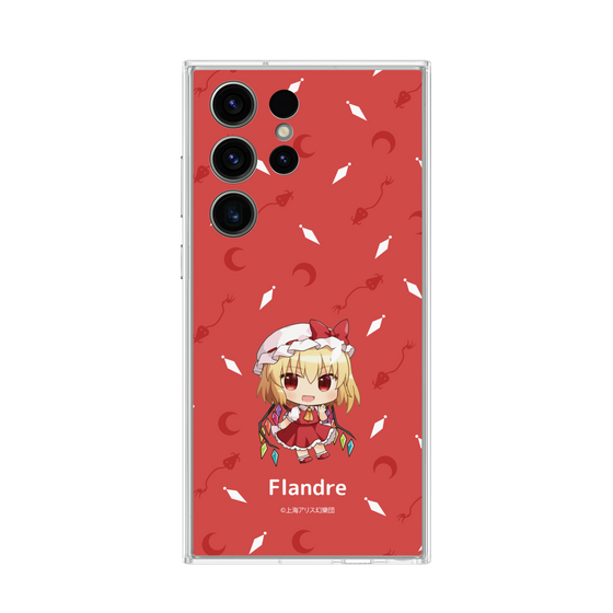Galaxy 着せ替えクリアプレート［ 東方プロジェクト - SDキャラ - フランドール・スカーレット ］