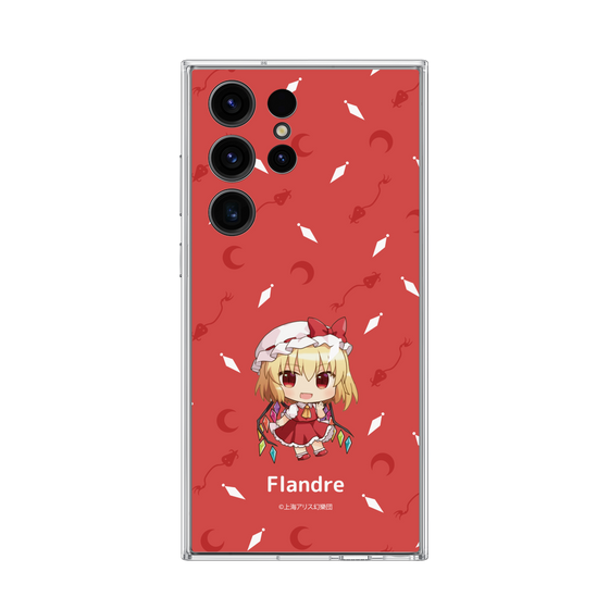 Galaxy 着せ替えクリアプレート［ 東方プロジェクト - SDキャラ - フランドール・スカーレット ］