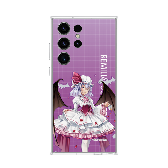 Galaxy 着せ替えクリアプレート［ 東方プロジェクト - レミリア・スカーレット ］