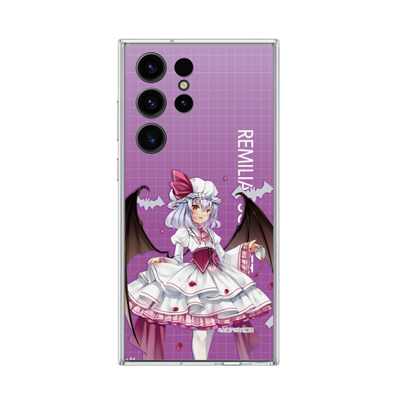 Galaxy 着せ替えクリアプレート［ 東方プロジェクト - レミリア・スカーレット ］